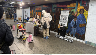New York City - subway station - Dancing is Happiness