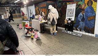 New York City - subway station - Dancing is Happiness