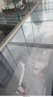New York City - One Times Square glass floor