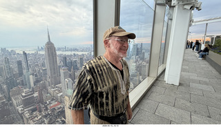 New York City - Summit, One Vanderbilt - bubble balls + Adam