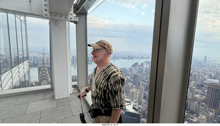New York City - Summit, One Vanderbilt - bubble balls + Adam