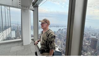 New York City - Summit, One Vanderbilt - bubble balls + Adam