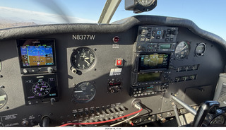 128 a2w. N8377W - new high-tech panel