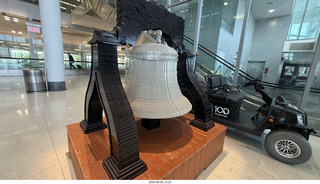 7 a2y. Philadelphia International Airport - LEGO Liberty Bell