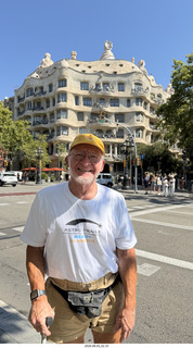 10 a2y. Spain - Barcelona - La Pedrera - Casa Mila + Adam