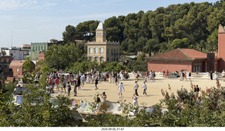 42 a2y. Spain - Barcelona - Park Guell (Gaudi)