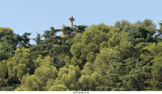 43 a2y. Spain - Barcelona - Park Guell (Gaudi) hill