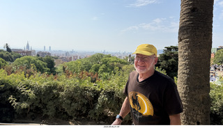 46 a2y. Spain - Barcelona - Park Guell (Gaudi) + Adam