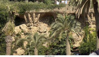 52 a2y. Spain - Barcelona - Park Guell (Gaudi)