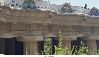 67 a2y. Spain - Barcelona - Park Guell (Gaudi)