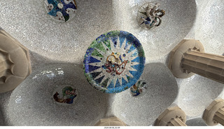 83 a2y. Spain - Barcelona - Park Guell (Gaudi)