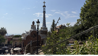 92 a2y. Spain - Barcelona - Park Guell (Gaudi)