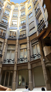 121 a2y. Spain - Barcelona - La Pedrera atrium