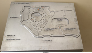 130 a2y. Spain - Barcelona - La Pedrera map model