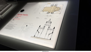 170 a2y. Spain - Barcelona - La Pedrera - map display
