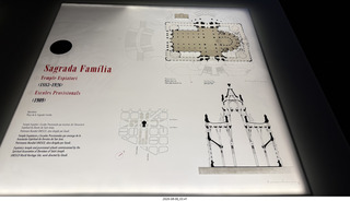 171 a2y. Spain - Barcelona - La Pedrera - map display