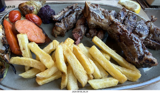 222 a2y. Spain - Barcelona - LaPepa Restaurant meal