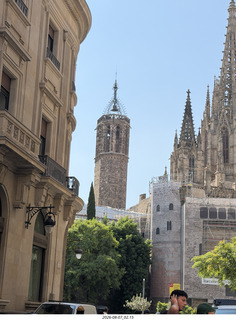 48 a2y. Spain - Barcelona - Born neighborhood - gothic cathedral