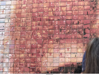 52 a2y. Spain - Barcelona - Born neighborhood - kiss mosaic street art