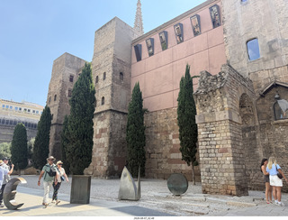 61 a2y. Spain - Barcelona - old Roman-Empire area