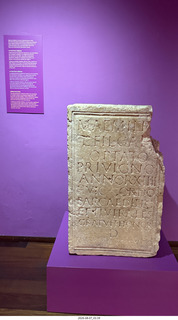144 a2y. Spain - Barcelona - old Roman-Empire underground ruins