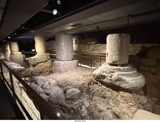 155 a2y. Spain - Barcelona - old Roman-Empire underground ruins