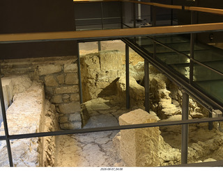 163 a2y. Spain - Barcelona - old Roman-Empire underground ruins