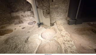 167 a2y. Spain - Barcelona - old Roman-Empire underground ruins