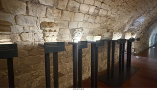 185 a2y. Spain - Barcelona - old Roman-Empire underground ruins