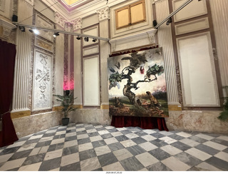 238 a2y. Spain - Barcelona - Born neighborhood - Figurative Art Museum - beautiful room