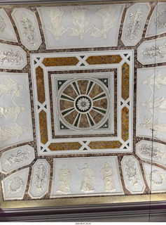244 a2y. Spain - Barcelona - Born neighborhood - Figurative Art Museum - ceiling