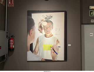 279 a2y. Spain - Barcelona - Born neighborhood - Figurative Art Museum