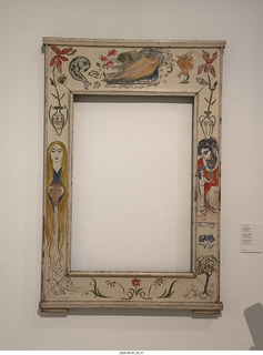 343 a2y. Spain - Barcelona - Born neighborhood - Picasso Museum - blank - just the frame