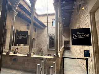 417 a2y. Spain - Barcelona - Born neighborhood - Picasso Museum view