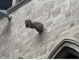 420 a2y. Spain - Barcelona - Born neighborhood - Picasso Museum - gargoyle