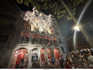 462 a2y. Spain - Barcelona - music at La Pedrera