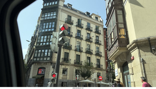 40 a2y. Spain - Bilbao - upper and lower traffic light