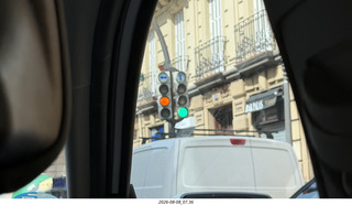 41 a2y. Spain - Bilbao - traffic light with extra white light on top