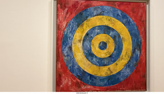 98 a2y. Spain - Bilbao - Guggenheim Museum - Jasper Johns Night Driver
