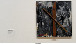 105 a2y. Spain - Bilbao - Guggenheim Museum - Jasper Johns Night Driver