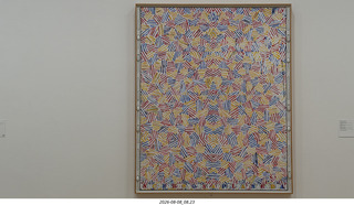 124 a2y. Spain - Bilbao - Guggenheim Museum - Jasper Johns Night Driver