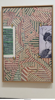 139 a2y. Spain - Bilbao - Guggenheim Museum - Jasper Johns Night Driver