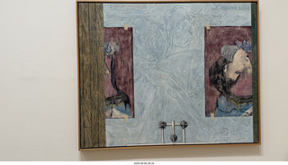 140 a2y. Spain - Bilbao - Guggenheim Museum - Jasper Johns Night Driver