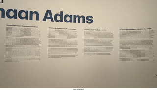 154 a2y. Spain - Bilbao - Guggenheim Museum - Didaktika in situ Igshaan Adams sign