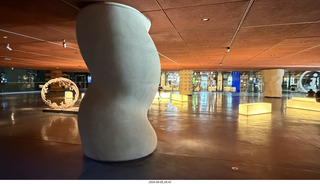 12 a2y. Spain - Bilbao - walking tour - famous columns in different styles