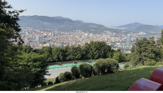 23 a2y. Spain - Bilbao - walking tour - city viewpoint