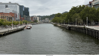74 a2y. Spain - Bilbao - river