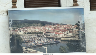 53 a2y. Spain - Bilbao wine tour - Bermeoko Udala - old harbor view