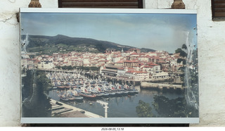 54 a2y. Spain - Bilbao wine tour - Bermeoko Udala - old harbor view