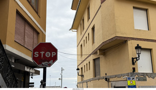 69 a2y. Spain - Bilbao wine tour - Bermeoko Udala - STOP sign